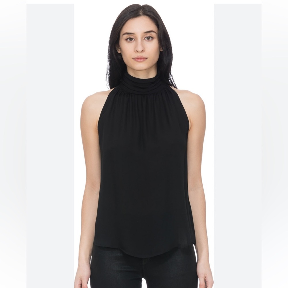 JOIE Erola D Halter Blouse Black Small